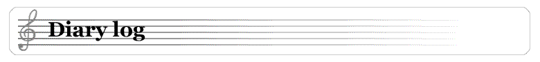 diary log